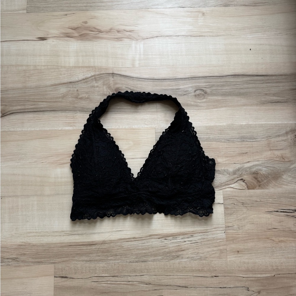 Elegant Black Lace Bralette